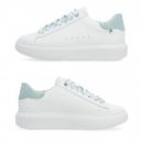 Rieker Revolution női fűzős fehér sneaker félcipő W1201-81