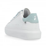Rieker Revolution női fűzős fehér sneaker félcipő W1201-81