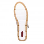 Rieker női lyukacsos tépőzáras szandálcipő 49958-61 bézs mix