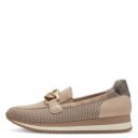 Jana női mokaszin félcipő 24766-42-341 taupe mix 07211