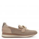 Jana női mokaszin félcipő 24766-42-341 taupe mix 07211