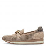 Jana női mokaszin félcipő 24766-42-341 taupe mix 07211