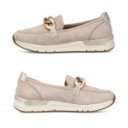Rieker női bebújós bézs mokaszin félcipő 58944-60
