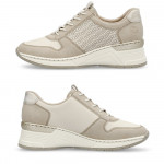 Rieker női bebújós gumifűzős sneaker félcipő N4368-62