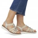 Remonte női bebújós bézs kombi szandál  D2073-60