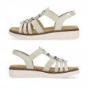 Remonte női bebújós bézs kombi szandál  D2073-60