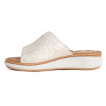 FlyFlot női fix pántos kényelmi papucs 59G07-KG bézs araany kombi 07267