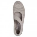 Skechers Be-Cool Sweet Knit női balerina cipő pánttal 100648-TPE taupe