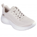 Skechers Bobs Infinity női fűzős natúrszínű sportcipő 117550-NAT