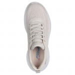 Skechers Bobs Infinity női fűzős natúrszínű sportcipő 117550-NAT