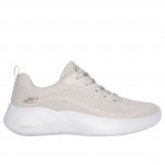 Skechers Bobs Infinity női fűzős natúrszínű sportcipő 117550-NAT