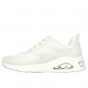 Skechers Tres-Air Uno Glit Airy női fűzős sneaker cipő fehér 177411-WHT
