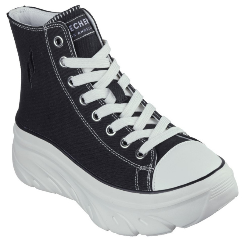 Skechers Funky Street Groove Way női magas szárú tornacipő 177430-BLK