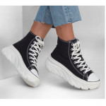 Skechers Funky Street Groove Way női magas szárú tornacipő 177430-BLK