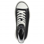 Skechers Funky Street Groove Way női magas szárú tornacipő 177430-BLK