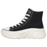 Skechers Funky Street Groove Way női magas szárú tornacipő 177430-BLK