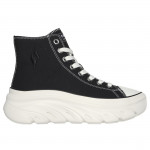 Skechers Funky Street Groove Way női magas szárú tornacipő 177430-BLK