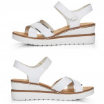 Rieker női telitalpú tépőzáras szandál V38G9-80