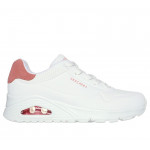 Skechers Uno - Pop Back női fűzős sneaker cipő 177092-WCRL