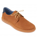 Lavaggio Labotti 2316-15 férfi fűzős bőr barna félcipő 07295 Férfi Lavaggio