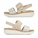 Rieker női tépőzáras platformos szandál 69260-60