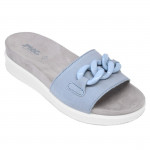 Imac női fix pántos kék-szürke-fehér papucs 558350-30018-018 07240B Női Imac