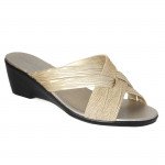 Patrizia női keresztpántos telitalpú papucs 2218-PLATINO 07279 Női Patrizia