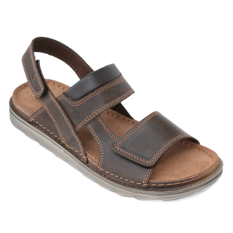 Lumberjack Asher férfi tépőzáras bőr szandál SMD8806-008-H01 07284