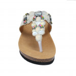 Scholl Palau Flip-flop női telitalpú bioprint papucs F29877-2151 07285