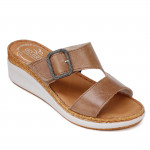 FlyFlot női csatos bőr telitalpú papucs 36J54MG-3009 07309 Női Fly Flot