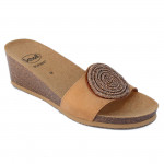 Scholl Cala Luna női telitalpú bioprint papucs F31295-1061 07321 Női Scholl