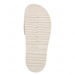 S.Oliver fix pántos női papucs  világos bézs 27204-42-401 07327