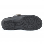 Scholl Mietta Buckle női bioprint csatos papucs fekete lakk  F31399-1004 07326