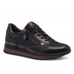 Jana női sportos sneaker fűzős cipzáras félcipő 23774-43-095 07386 Női Jana