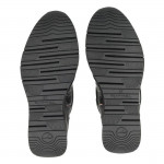 Tamaris fűzős cipzáras női sportos sneaker félcipő fekete 23721-42-096 07390