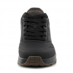 Skechers Uno Suited On Air férfi fűzős sneaker cipő fekete 183004-BBK