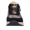 Rieker női sportos fűzős cipzáras sneaker félcipő N9301-90