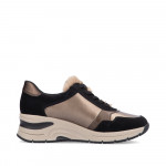 Rieker női sportos fűzős cipzáras sneaker félcipő N9301-90