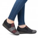 Rieker női bebújós félcipő RiekerTEX vízlepergető membránnal 44250-00