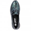 Rieker női bebújós lakk multikolor mokaszin félcipő 58960-90