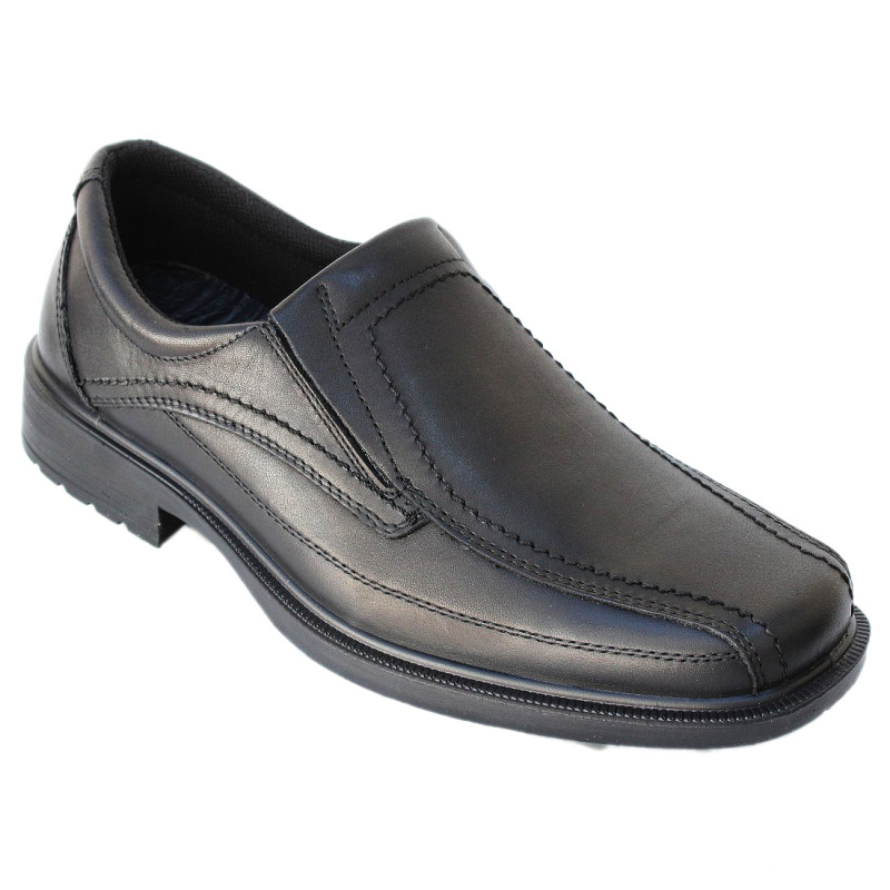 Imac férfi klasszikus bebújós fekete félcipő 650010-28260-011 07427