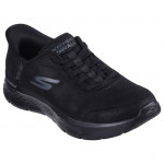 Skechers Slip-ins Go Walk Flex Mali női textil bebújós-fűzős sneaker 124837-BBK Női Skechers