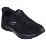 Skechers Slip-ins Go Walk Flex Mali női textil bebújós-fűzős sneaker 124837-BBK Női Skechers