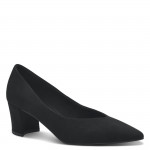 Marco Tozzi női fekete körömcipő blokk sarokkal 22416-41-00B 07414 Női Marco Tozzi