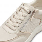 Tamaris fűzős cipzáras női sportos sneaker félcipő 23721-42-430 07403