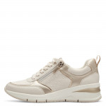 Tamaris fűzős cipzáras női sportos sneaker félcipő 23721-42-430 07403