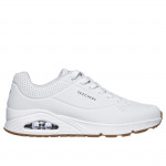 Skechers Uno Stand On Air unisex fűzős sneaker fehér félcipő 52458-WHT