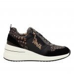 Anekke női bőr sneaker félcipő barna mix 39370-321