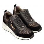 Anekke női bőr sneaker félcipő barna mix 39370-321 Női Anekke