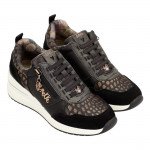 Anekke női bőr sneaker félcipő barna mix 39370-321 Női Anekke